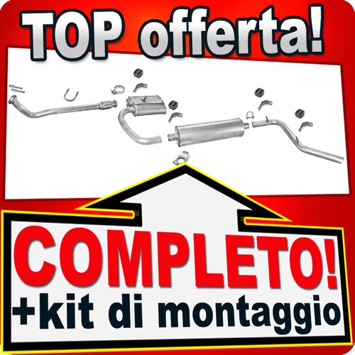 Scarico completo per mercedes - scarico,
