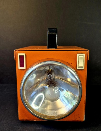 Vintage railway signal - signal, lamp