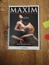 Calendario Maxim 2003 Sara Ricci Beppe Convertini