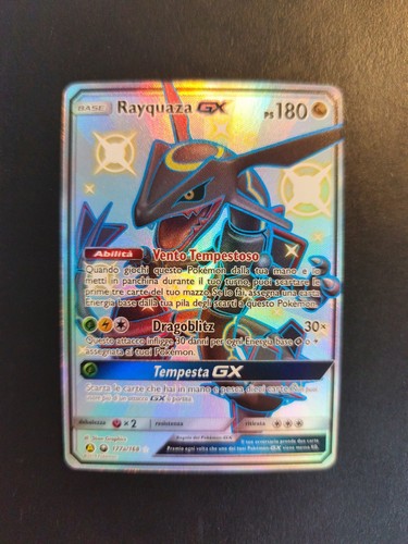 Rayquaza 177a shiny - rayquaza, gx