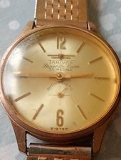 Orologio Tanivas Meccanico Manuale Vintage Non Funzionante Per Ricambi