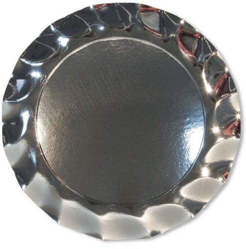 Sottopiatti ø32 4cm argento - 4,