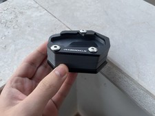 BASE CAVALLETTO LATERALE BMW GS 1300, PIASTRA CON RIALZO , stabilità e sicurezza