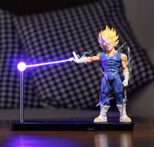 Lampada 3d Led Vegeta Dragon