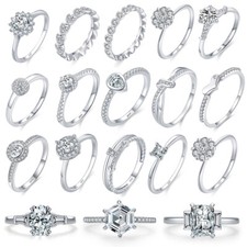 Anello stella cuore - , argento