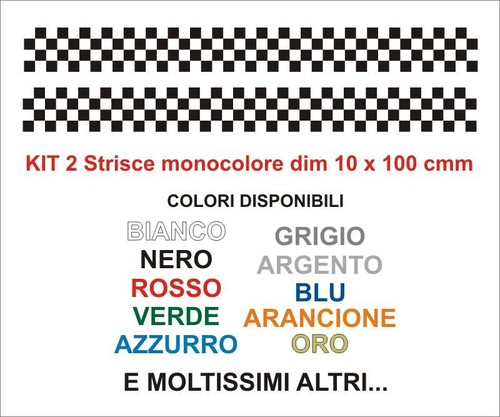 Kit adesivi scacchiera - kit,