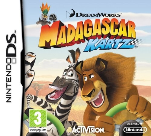 Madagascar kartz nintendo - kartz, (nintendo