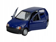 Modellino auto Seicento blu