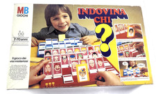 INDOVINA CHI? GIOCO IN SCATOLA MB GIOCHI COMPLETO 1980 VINTAGE