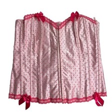 Corsetto rosa vintage Y2K