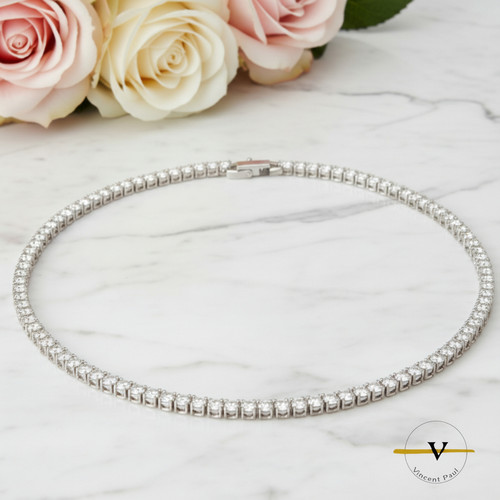 Collana tennis donna uomo - collana,