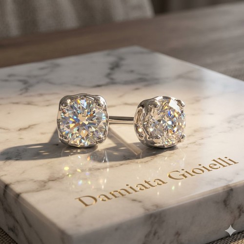 Orecchini punto luce donna