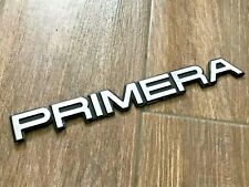 NISSAN PRIMERA LOGO METALLO SIGLA EMBLEMA FREGIO STEMMA SCRITTA TARGHETTA BADGE