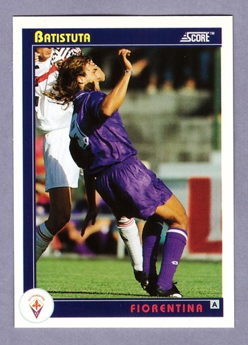 Batistuta fiorentina card - batistuta,