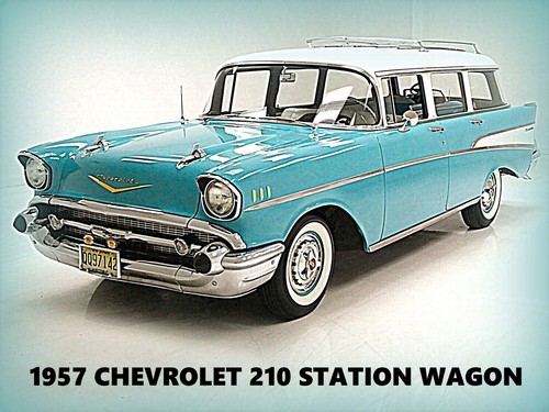 Chevrolet 210 station - chevrolet, wagon
