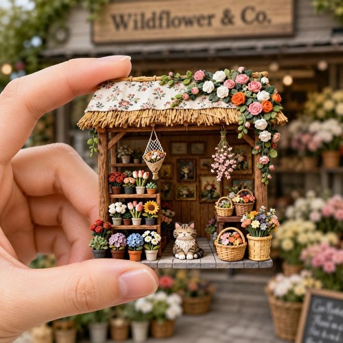 Miniatura piccola casa - , di