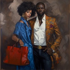 🌴✨ Exposition Galerie Stella et Vega - 100x100 cm