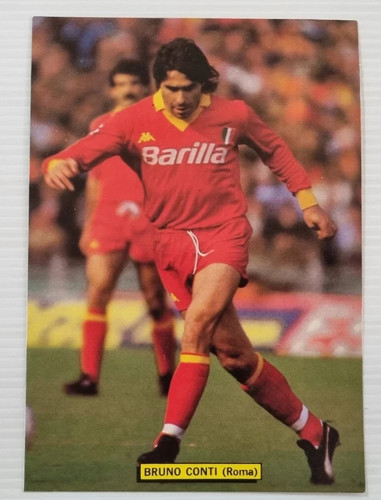 Cartolina calcio bruno conti - cartolina,