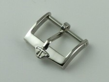 FIBBIA JAEGER LECOULTRE ACCIAIO 14 mm BUCKLE JAEGER LECOULTRE 14 mm STEEL