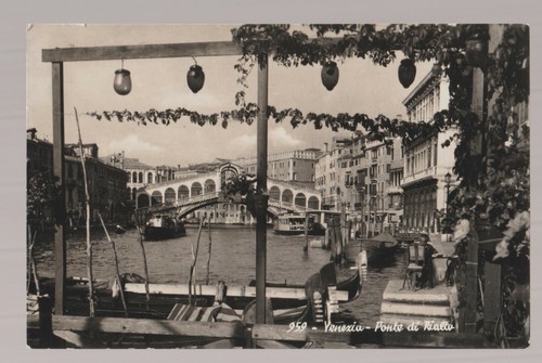 Venezia cartolina ponte - cartolina, di