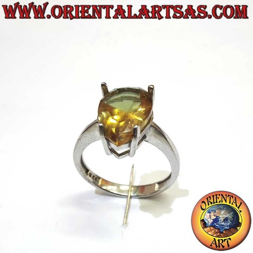 Anello topazio fumè - anello,