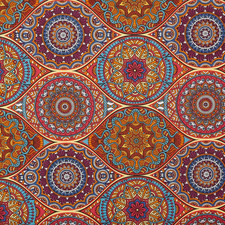 - Tessuto Canvas Stampato