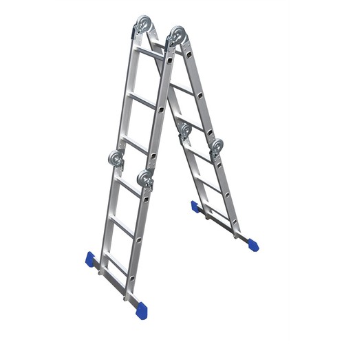 Scala alluminio 4x3 gradini - in,