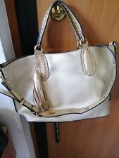 Borsetta donna Capiente color Oro Frangette