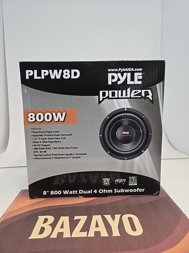 Pyle plpw8d subwoofer - pyle,