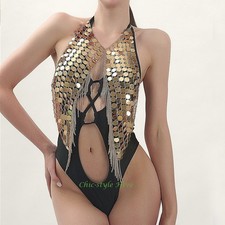 Canotta donna paillettes