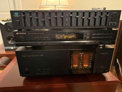 Equalizzatore grafico stereo