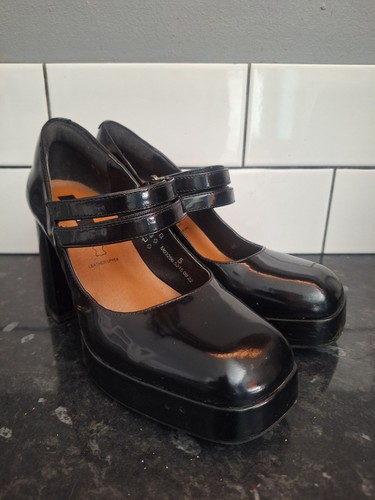 Collection black patent - m&s,