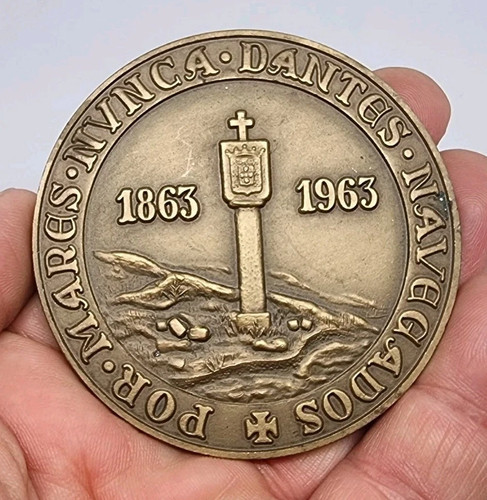 Medaglia bronzo dal - medaglia, mare