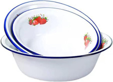 Lavabo smaltato 3 pezzi