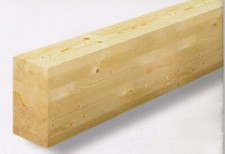 Trave Lamellare Abete GL24H cm 8 x 16 Varie Lunghezze - Coperture Pergole Gazebo
