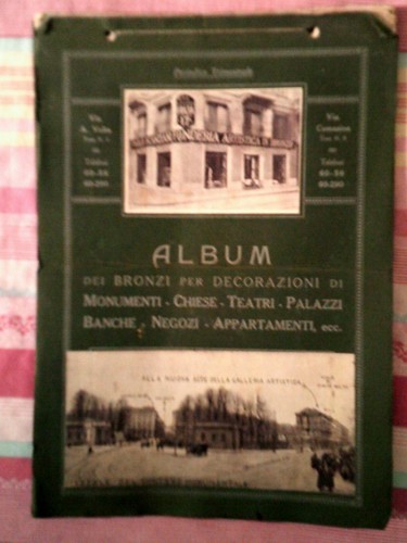 Catologo anni 1900 fabbrica - ,