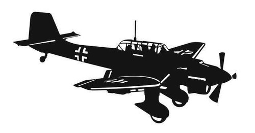 Adesivo junkers stuka - ju-87,