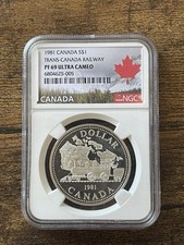 1981 S$1 DOLLARO TRANS-CANADA