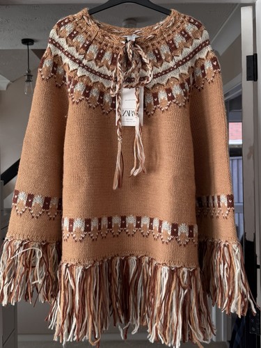 Poncho cape maglione - cape,
