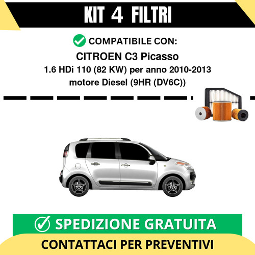Kit filtri tagliando per - filtri,
