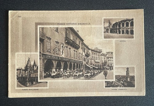 Cartolina verona ristorante - cartolina,