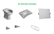 Kit bagno sanitari disabili