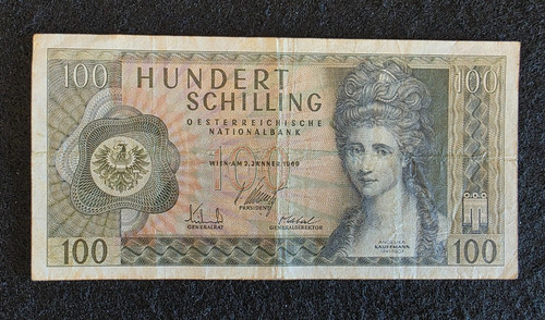 Banconota austria 100 hundert - 100,