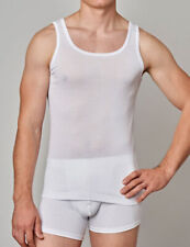 3 Canottiere uomo Gicipi a spalla larga in filoscozia, taglio aderente art 280SL