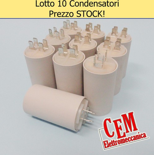Stock condensatori mf - condensatori, 10