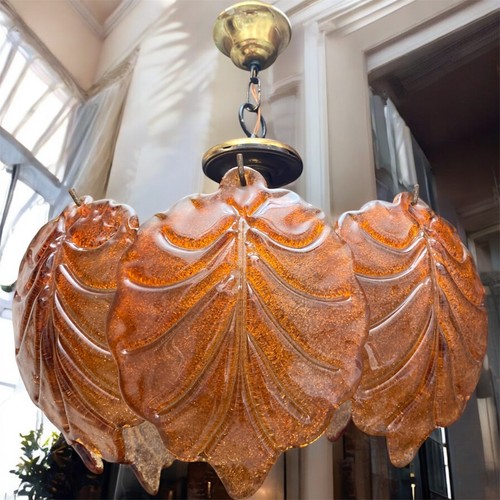 Lampadario murano una - lampadario,