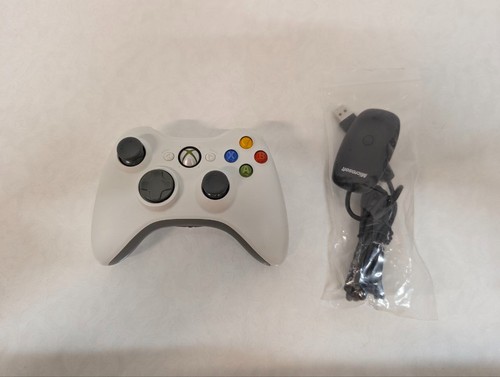 Xbox 360 controller bianco