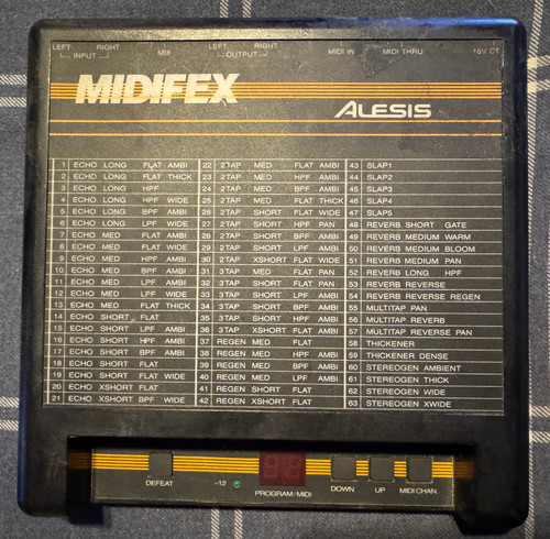Alesis midifex processore - alesis,