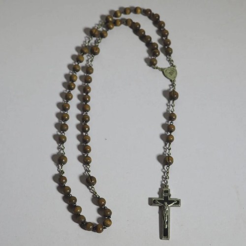 Antico rosario perle legno - perle,