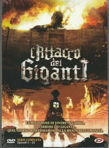 Dvd attacco dei giganti - 4,